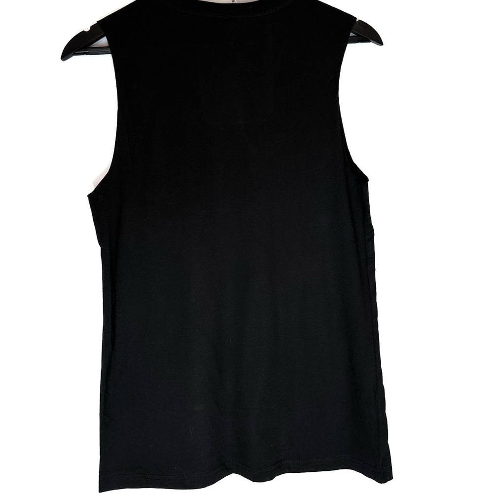 NWT DC Comics Wonder Woman Black Gold Graphic Muscle Tee Superhero Size Medium - Picture 4 of 7